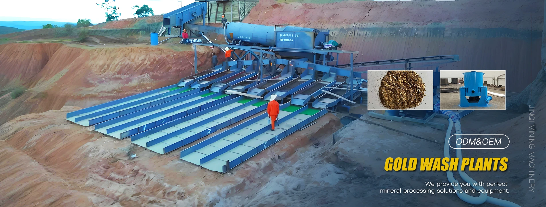 Gold Wash Plants Supplier nyob rau hauv Suav teb