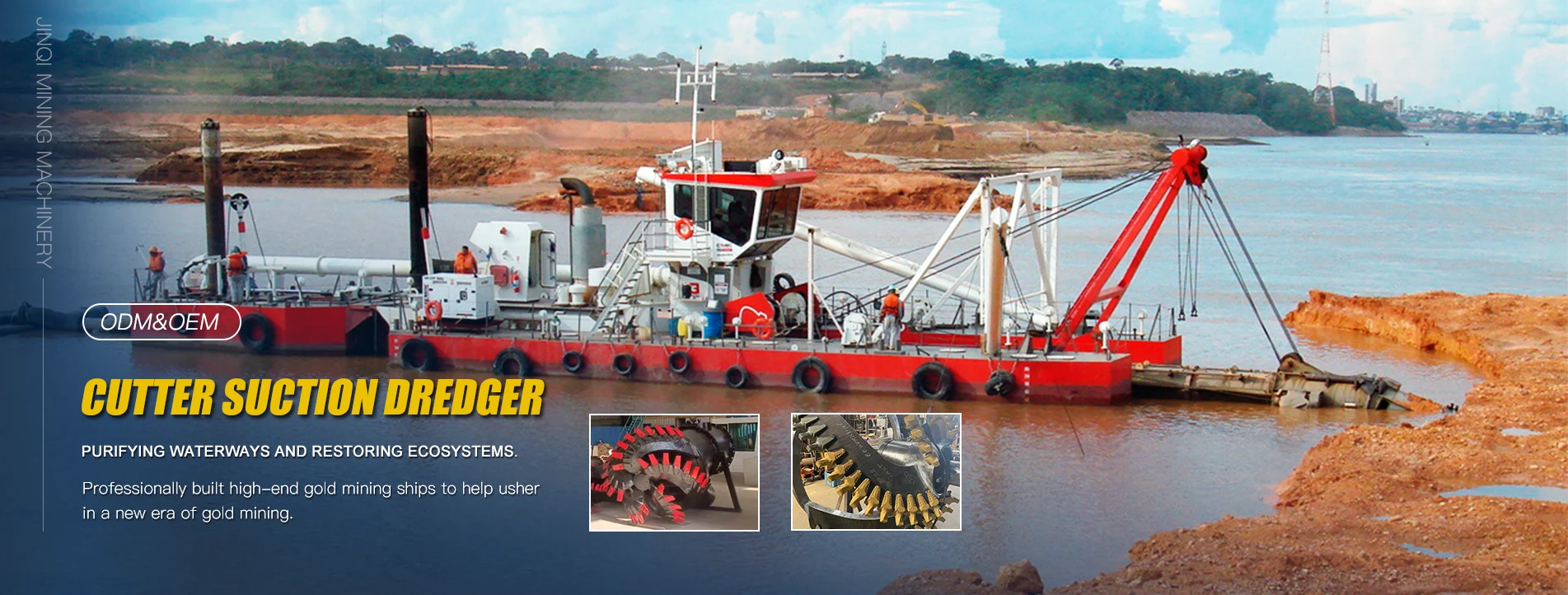 Tuam Tshoj Cutter Suction Dredger Supplier