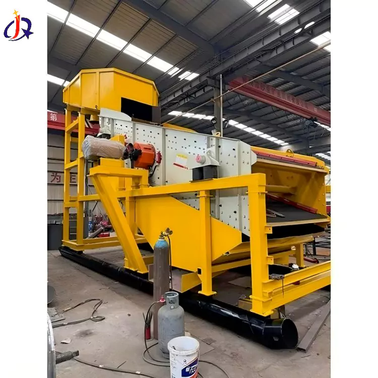 Vim li cas Sand Gold Vibrating Screen tseem ceeb rau kev rov qab kub zoo?