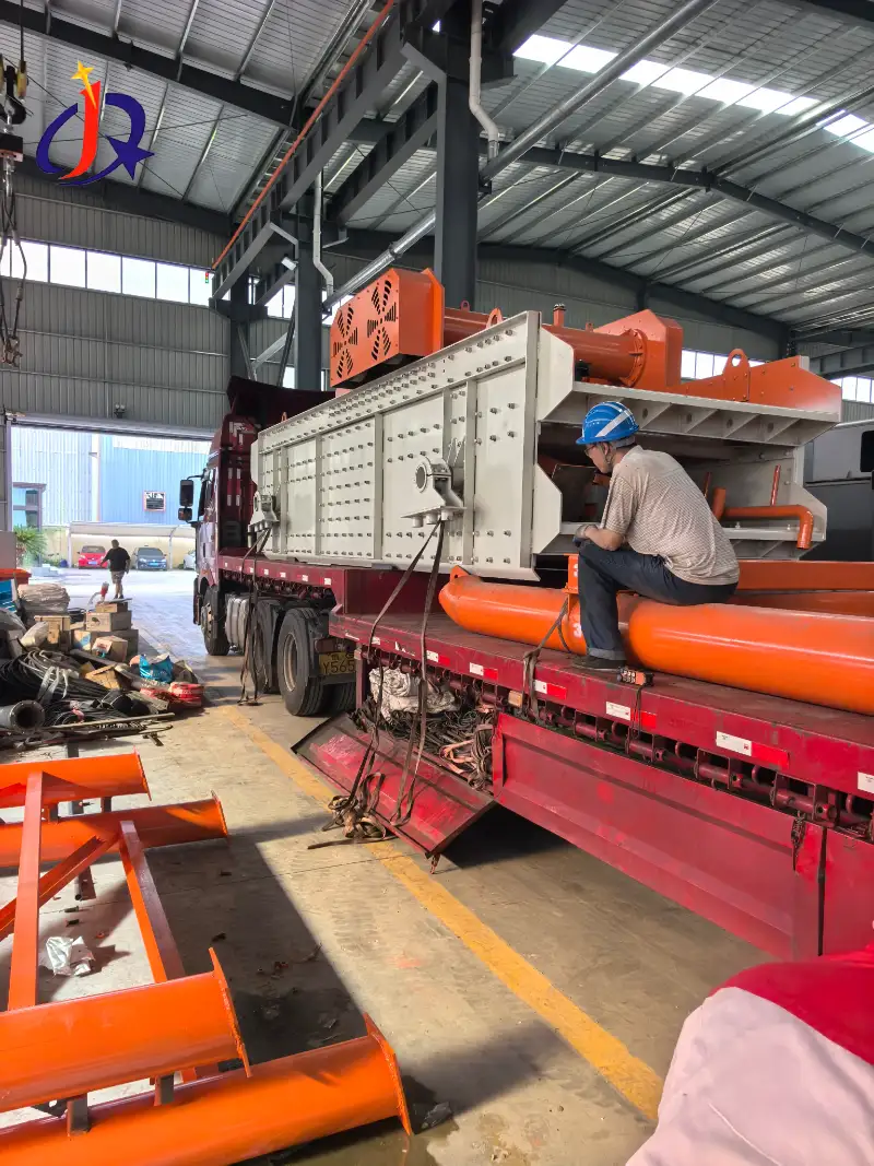SHIPMENT VIBRATING SCREEN WASHING UNIT RAU MYANMAR PROJECT