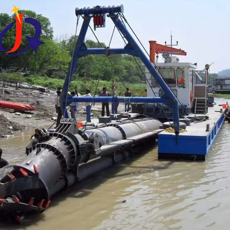 Cutter Suction Dredger nrog Kub Ntxuav Cog
