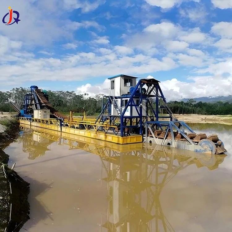 Sand Gold Dredger rau Dej Kub Mining Thiab Ntxuav